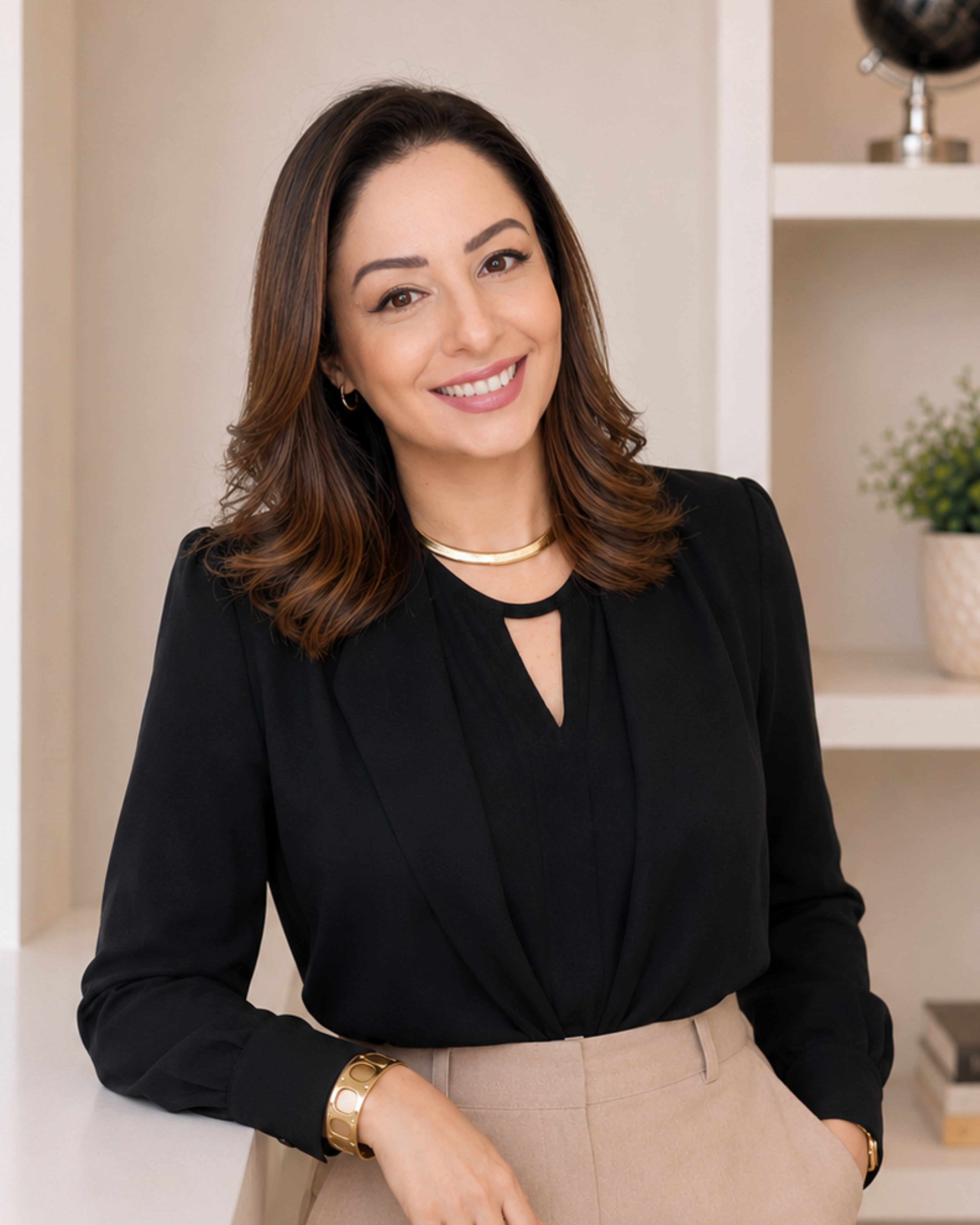 Veridiane Cruz em atendimento clínico
